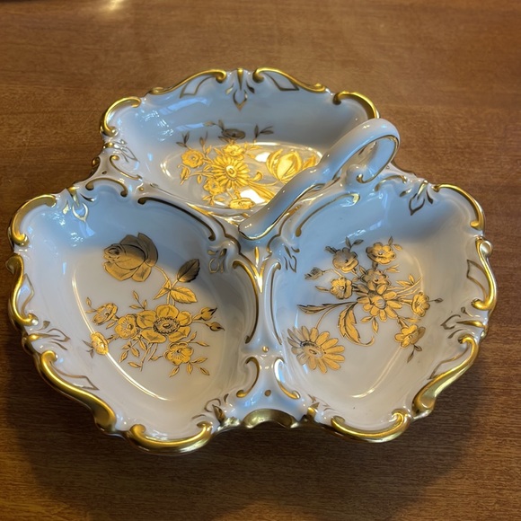 Jlmenau Graf Von Henneberg 3 Tiered Trinket Dish - serving dish - replacement - Picture 2 of 5